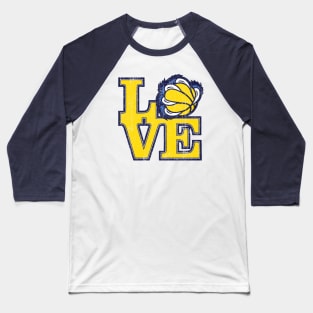 Love Memphis Basketball (Variant) Baseball T-Shirt